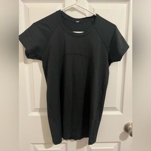 Lululemon Swiftly Tech Shirt, Size Eight, Color Black